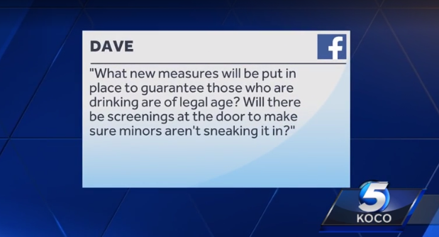 ‘Will there be measures to prevent minors from getting alcohol at movie theaters?’