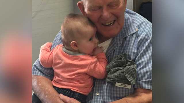 After 70 descendants, 108-year-old man finally gets a namesake