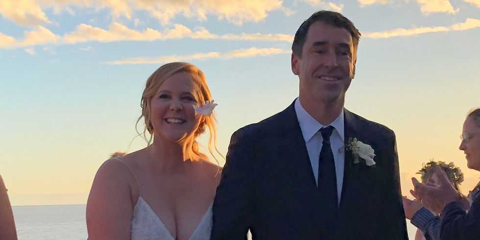 Amy Schumer confirms marriage with beautiful wedding photos