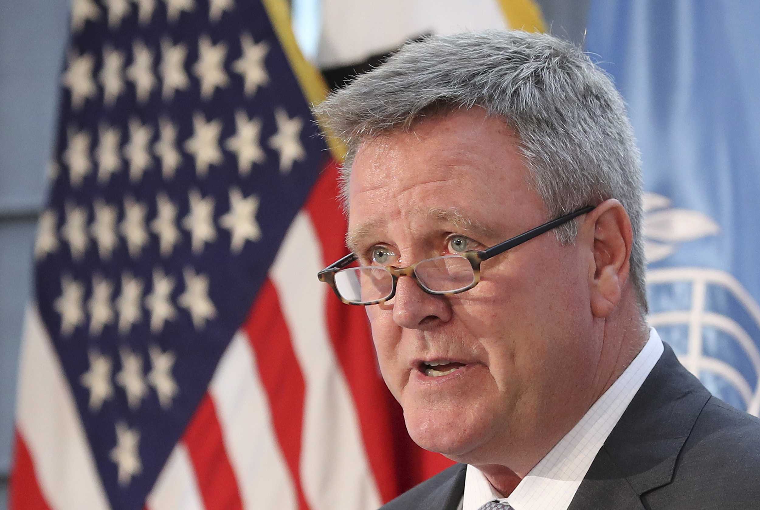 United States Olympic Committee Chief Executive Scott Blackmun steps down