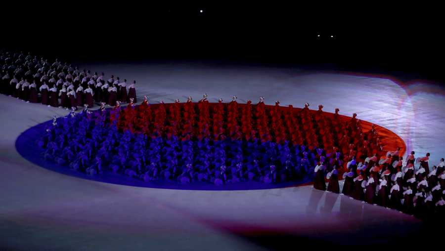 Even on a brutally cold February evening, there were moments aplenty to warm the heart during a Winter Olympics opening ceremony which had peace as its central theme.