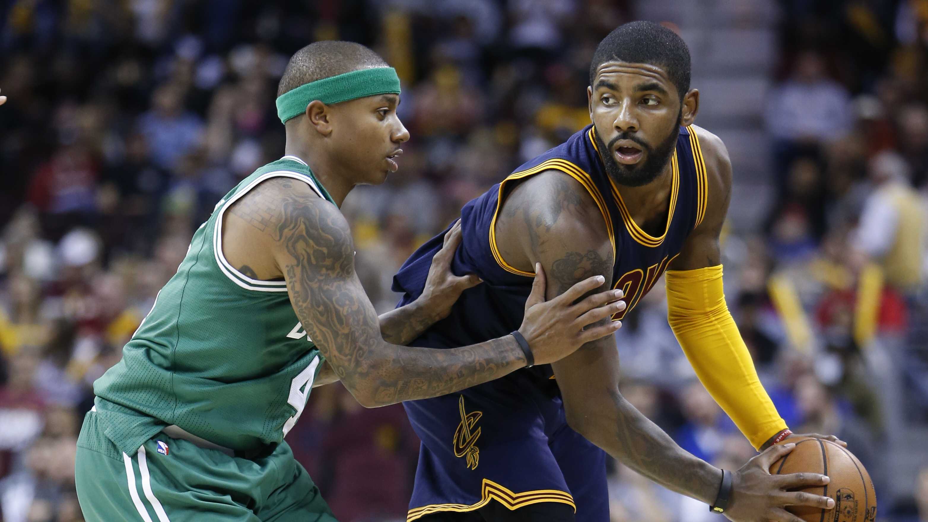 Celtics trade Isaiah Thomas to Cavaliers for Kyrie Iriving, reports say