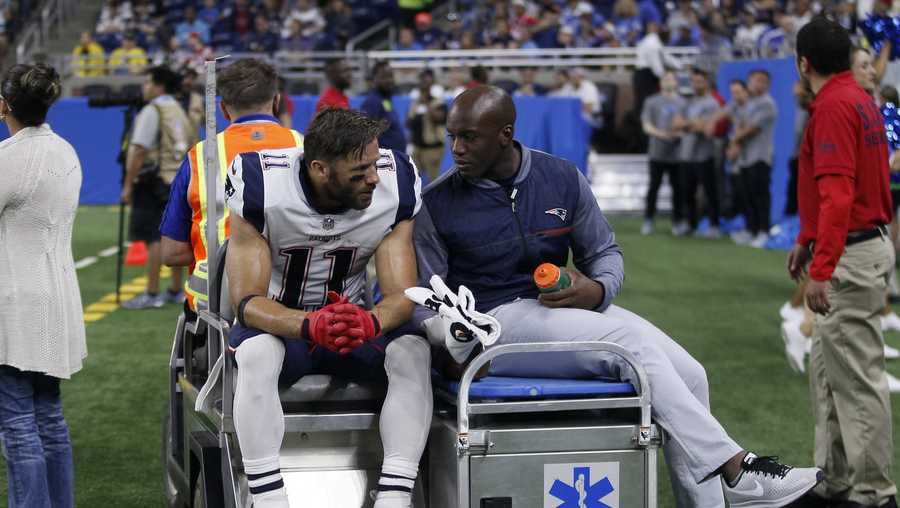 Image result for Report: MRI confirms Julian Edelman has torn ACL in right knee