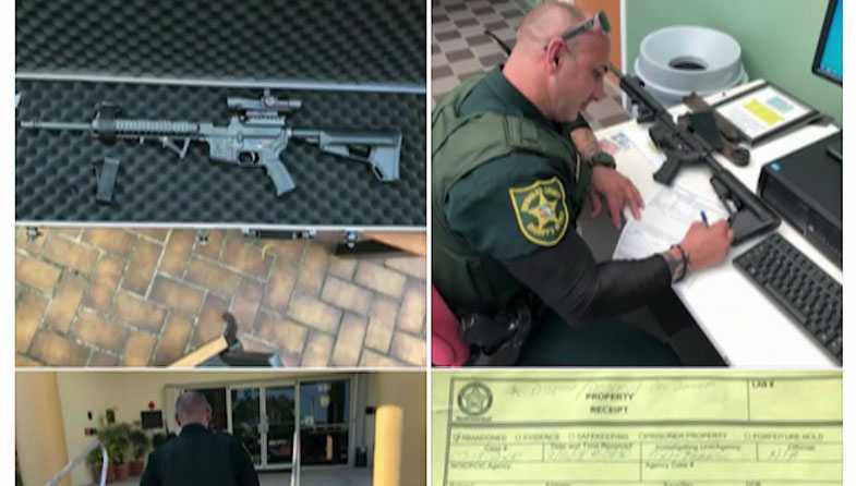 'Something needs to change': Man turns in rifle to authorities