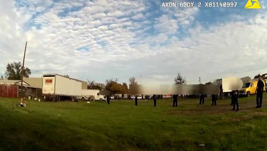 Video: Sacramento police detain armed man with mental health issues