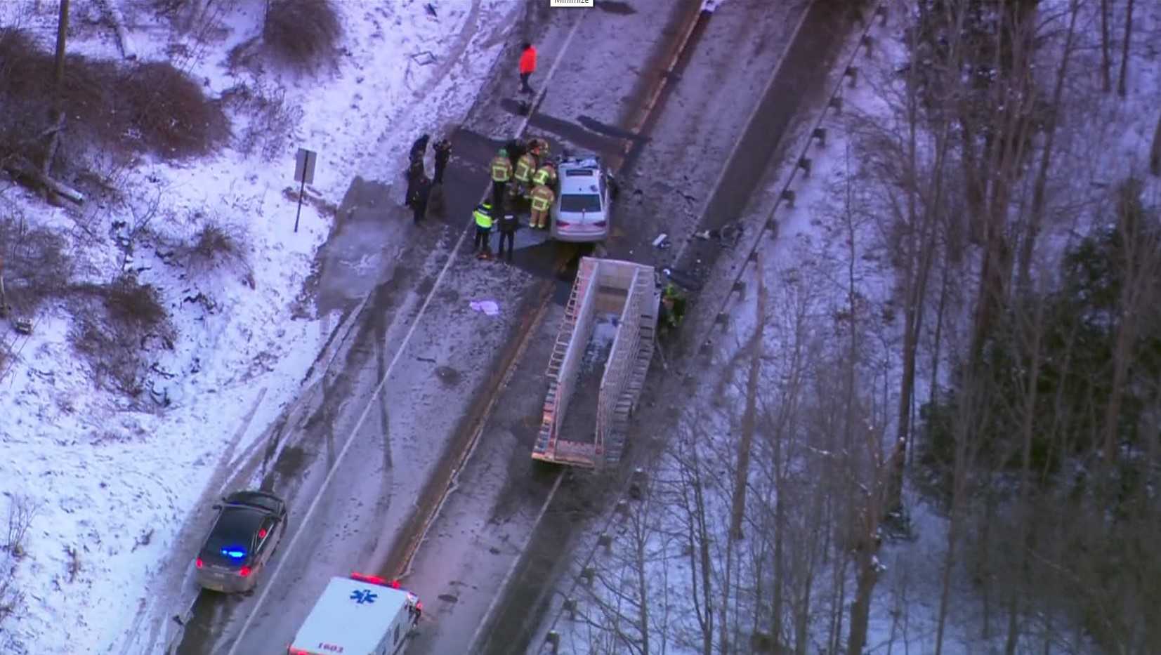 Coroner called to the scene of accident in Armstrong County