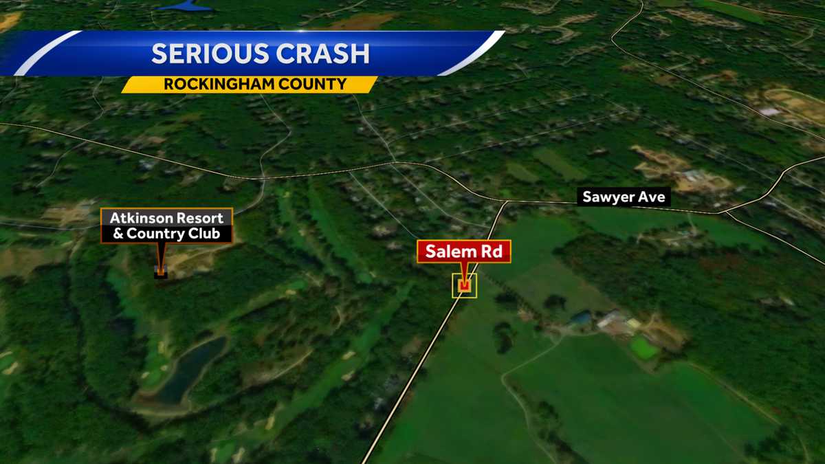 Police driver in critical condition after crash in Atkinson