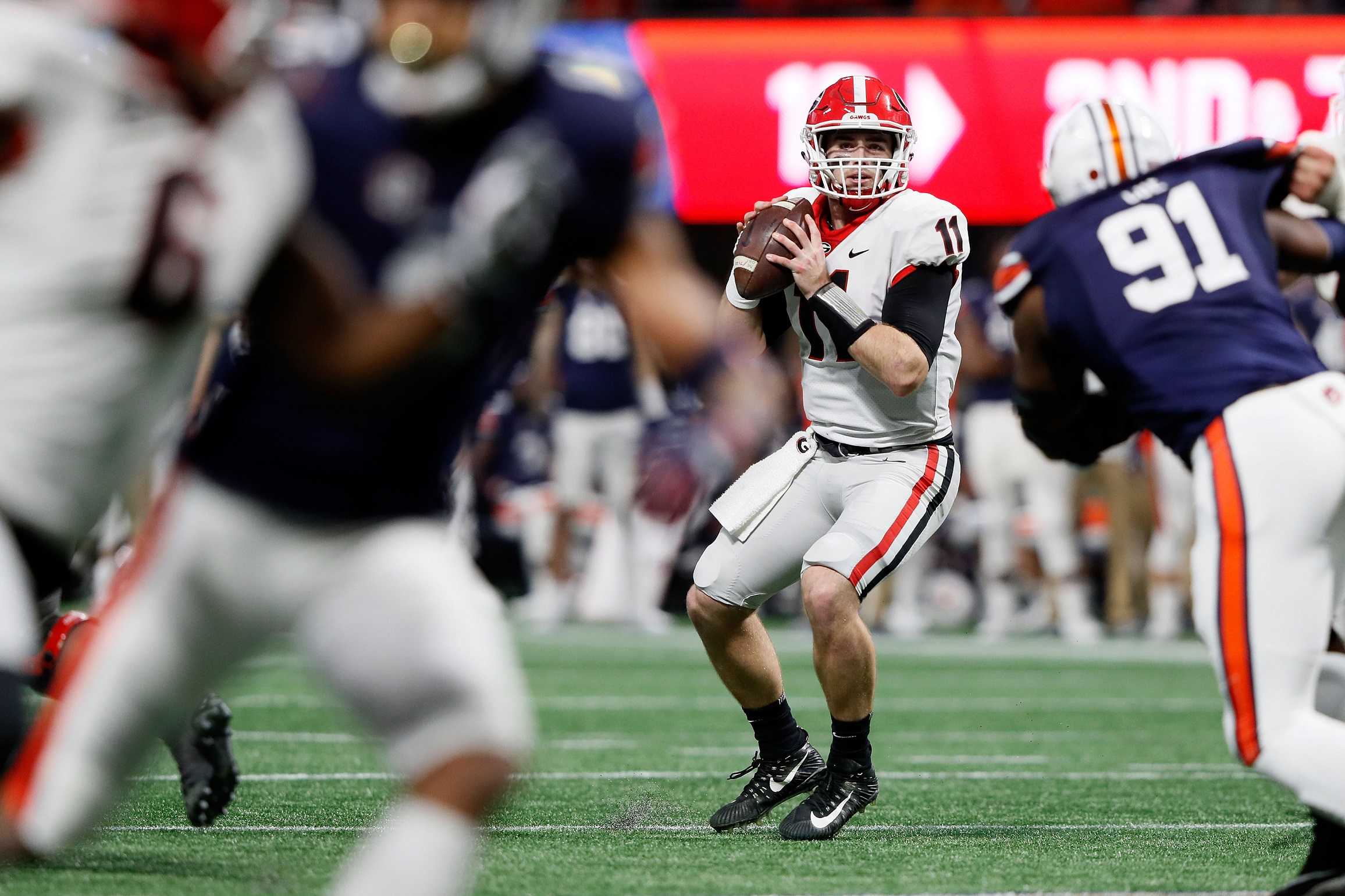 Georgia beats Auburn 28-7 to win SEC Championship