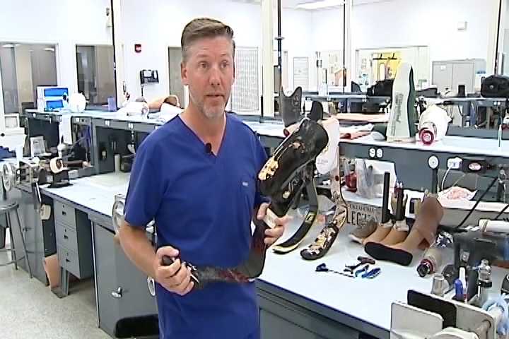 Company helps new blade runner set world record