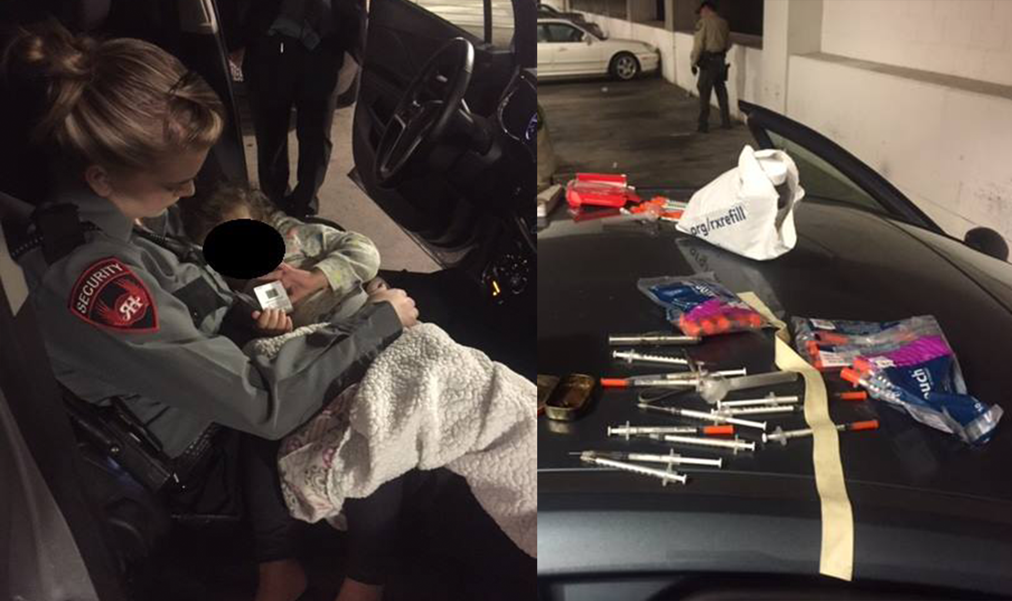 Baby found in car with hypodermic needles at Red Hawk Casino