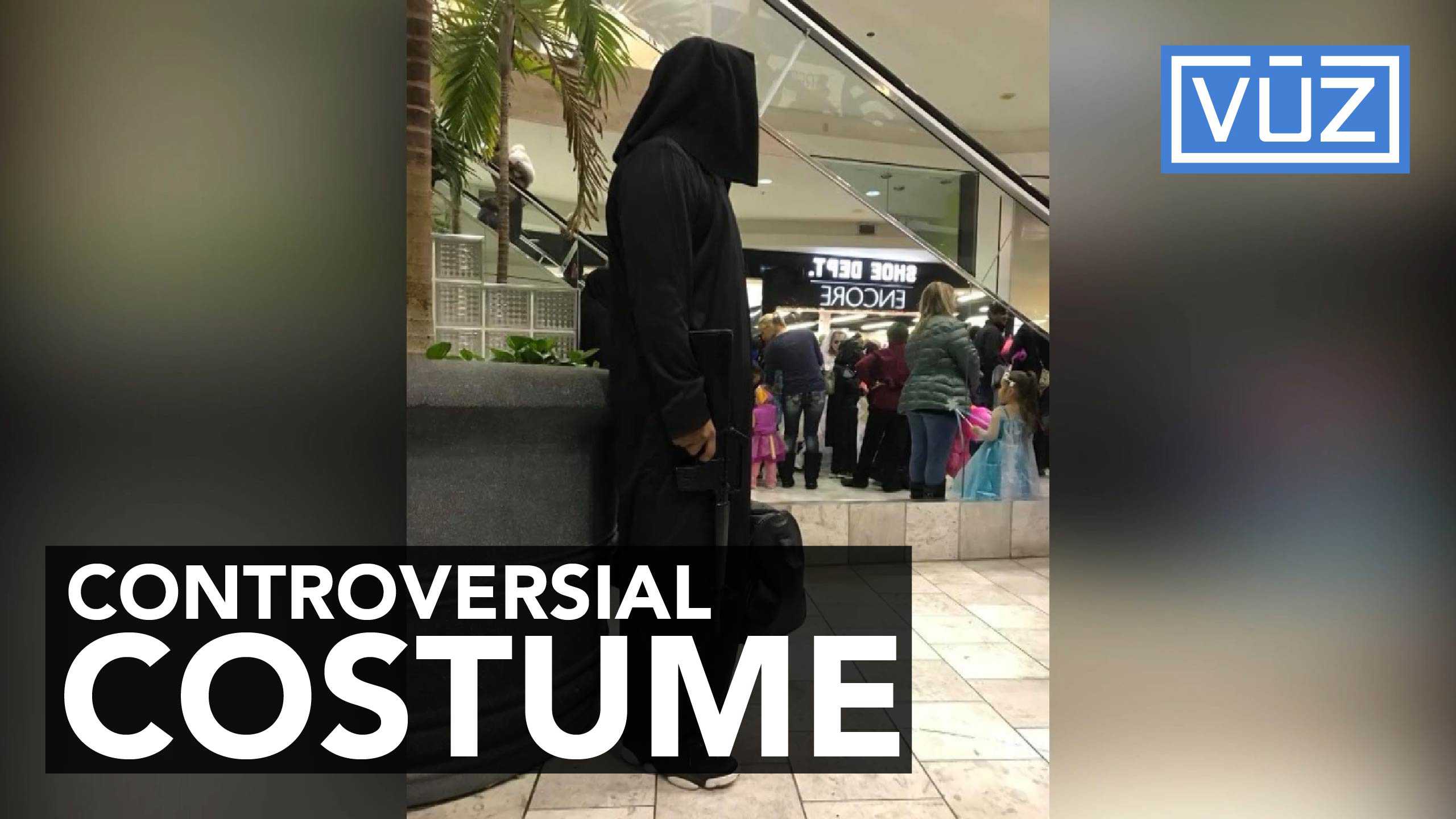 Halloween costume gets the wrong kind of scare
