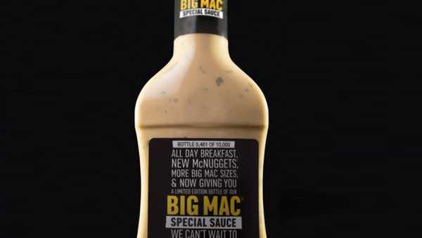 Score a free bottle of Big Mac sauce at these Cincinnati-area McDonald’s