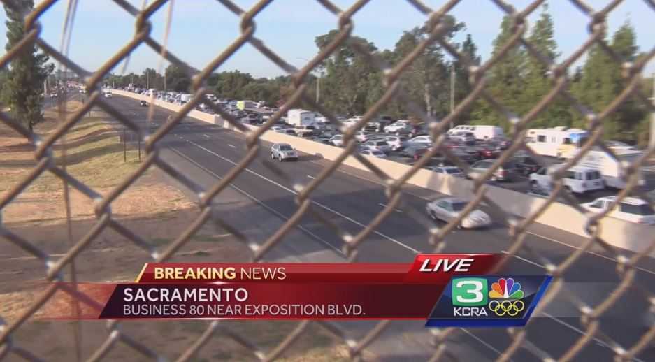 Crash snarls Tuesday morning commute on Business 80