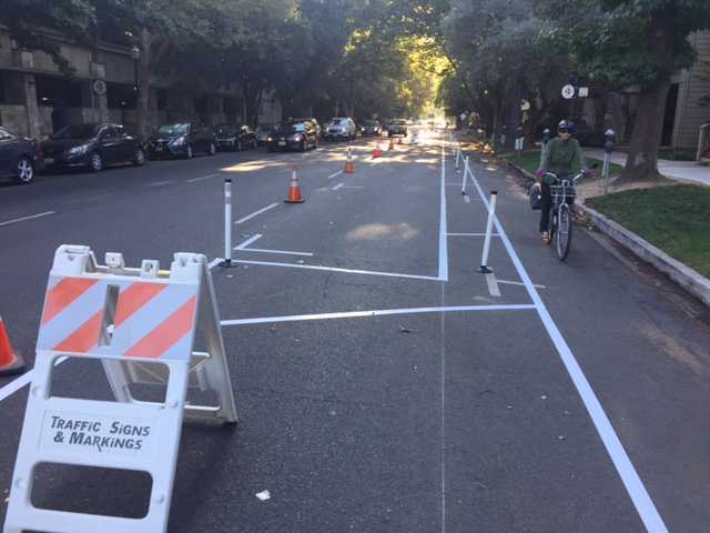 New bike lanes may lead to safer streets in downtown Sacramento
