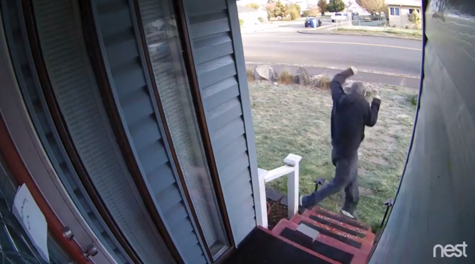 Man fed up with package thieves sells booby-trapped box that scares crooks
