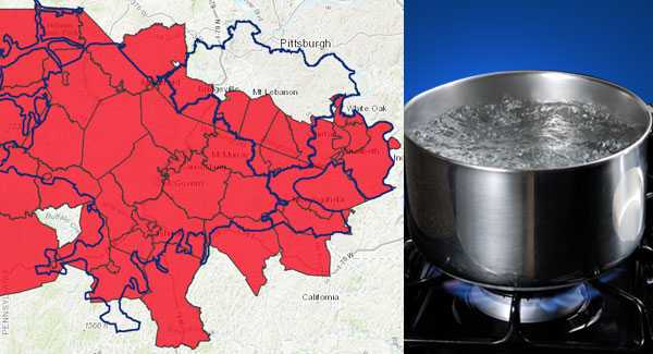 Boil water advisory impacting approximately 100,000 people in southern Allegheny, Washington counties has been lifted