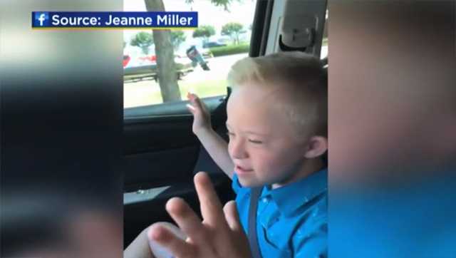 Video of boy with Down syndrome singing goes viral