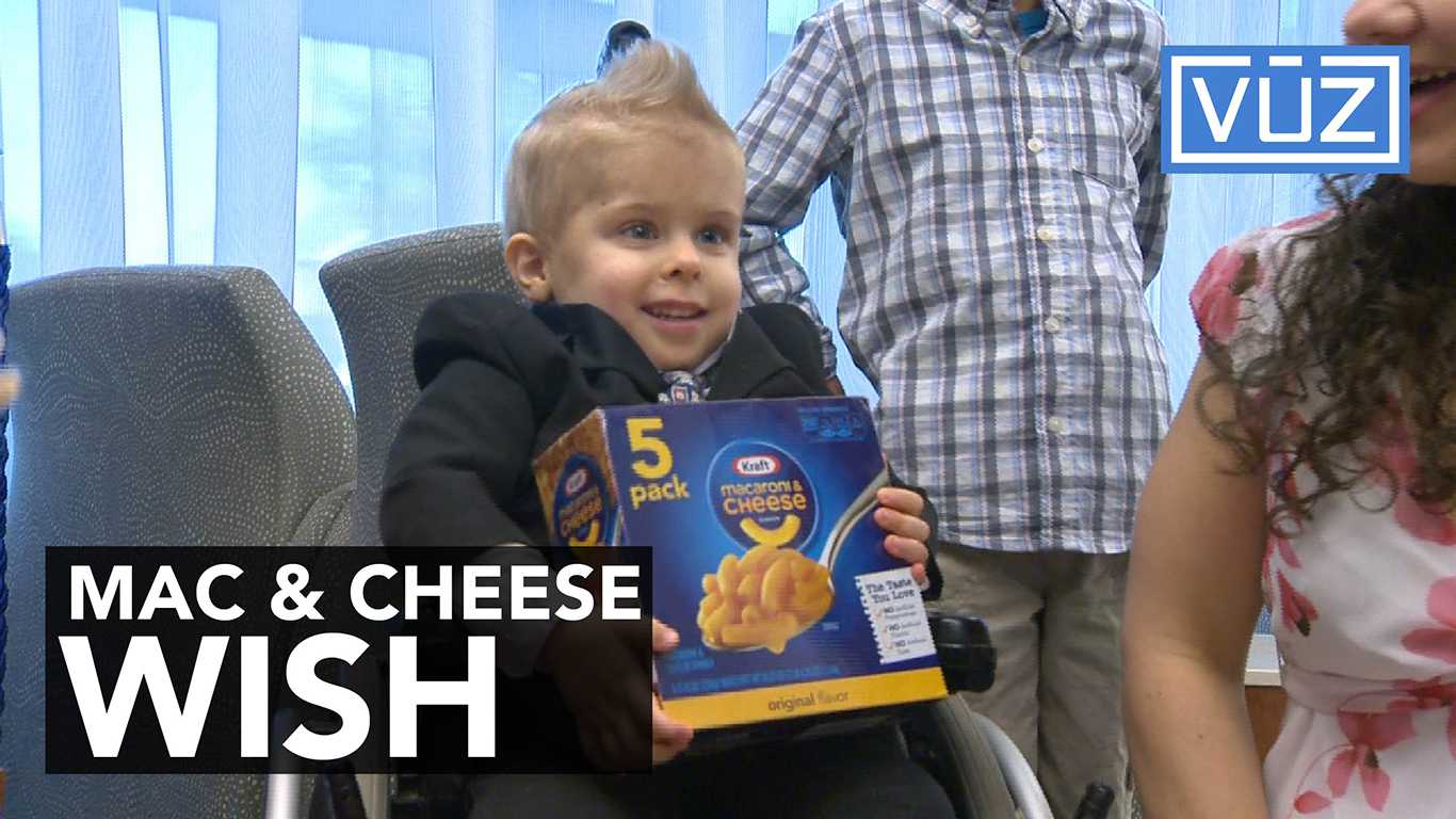 Boy, 4, gets special wishes granted