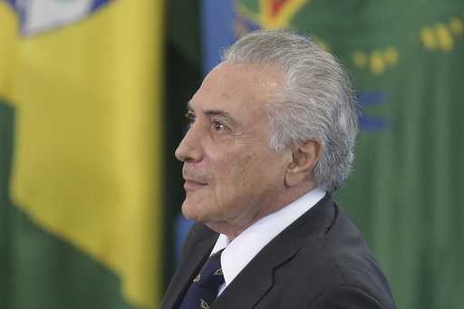 Brazil's president accused of bribery