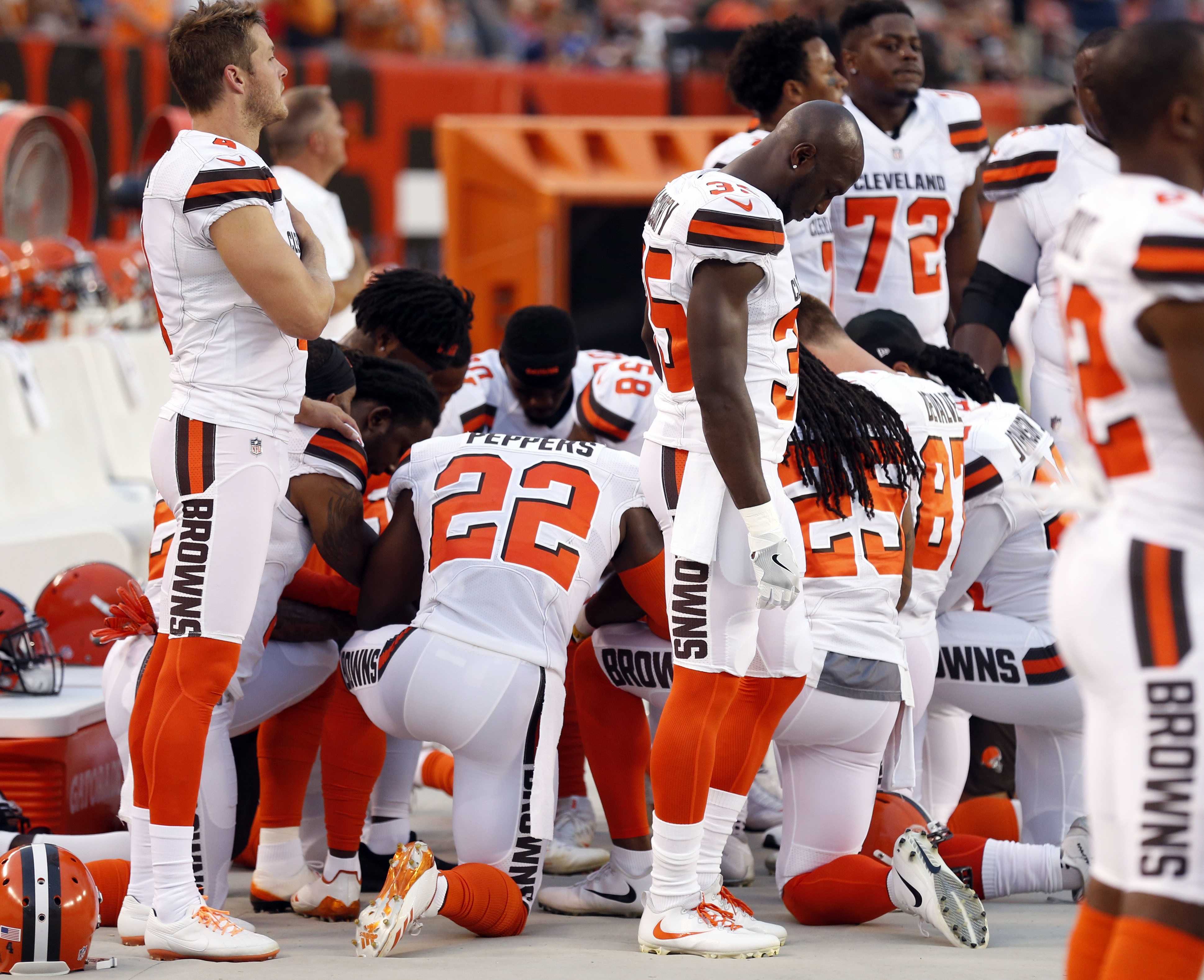 Police union refuses to participate in Browns' opening day