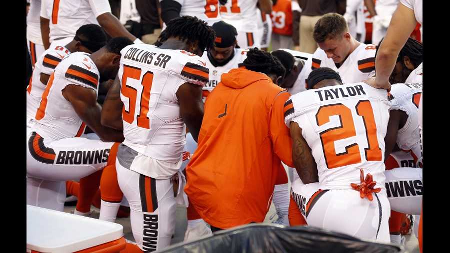 Cleveland unions refuse to hold flag at Browns season opener vs. #Steelers