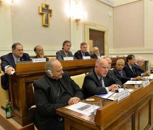 Gov. Jerry Brown talks climate change at Vatican