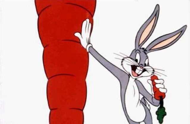 What's up, Doc? Bugs Bunny is an old wabbit