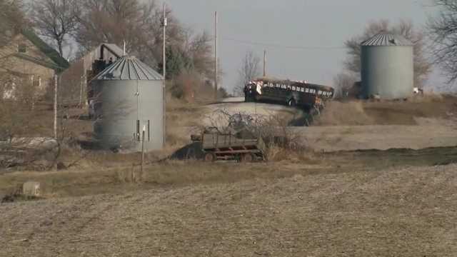 Bus driver, student dead following Iowa school bus fire