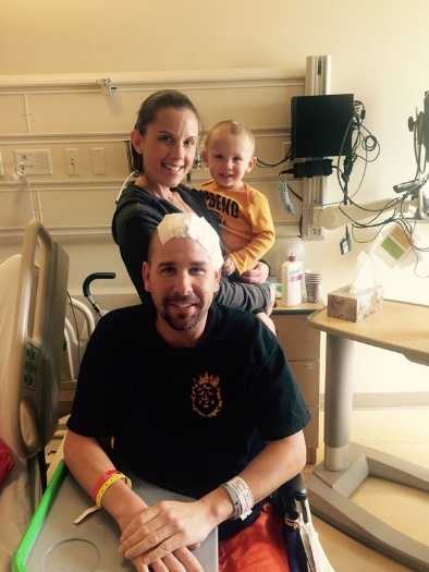 Community comes together for police officer battling brain tumor