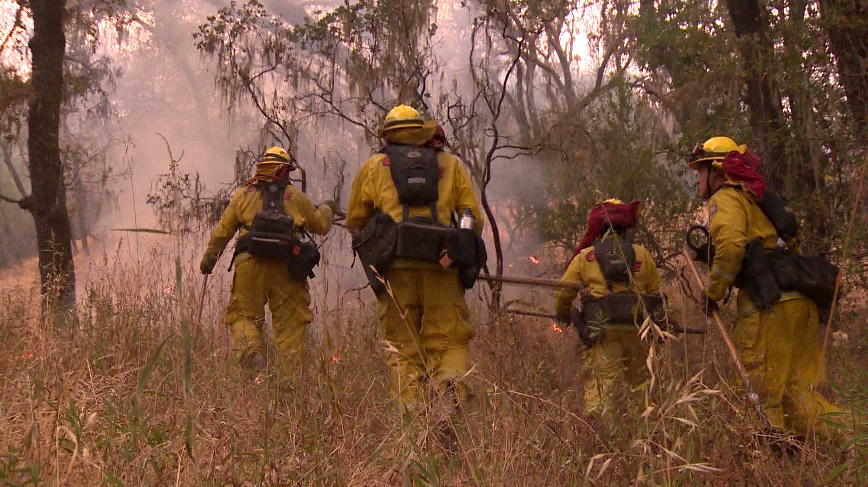 85-hour day: On the front lines fighting NorCal wildfires