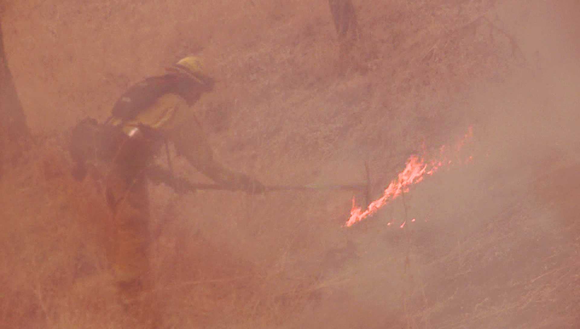 LIVE UPDATES: Firefighters continue to battle wind-driven wildfires