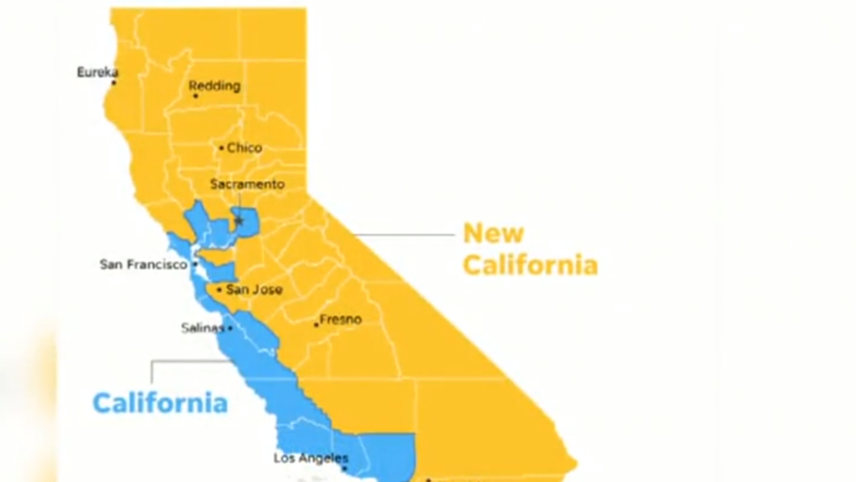 New California? Longshot bid would split state in 2