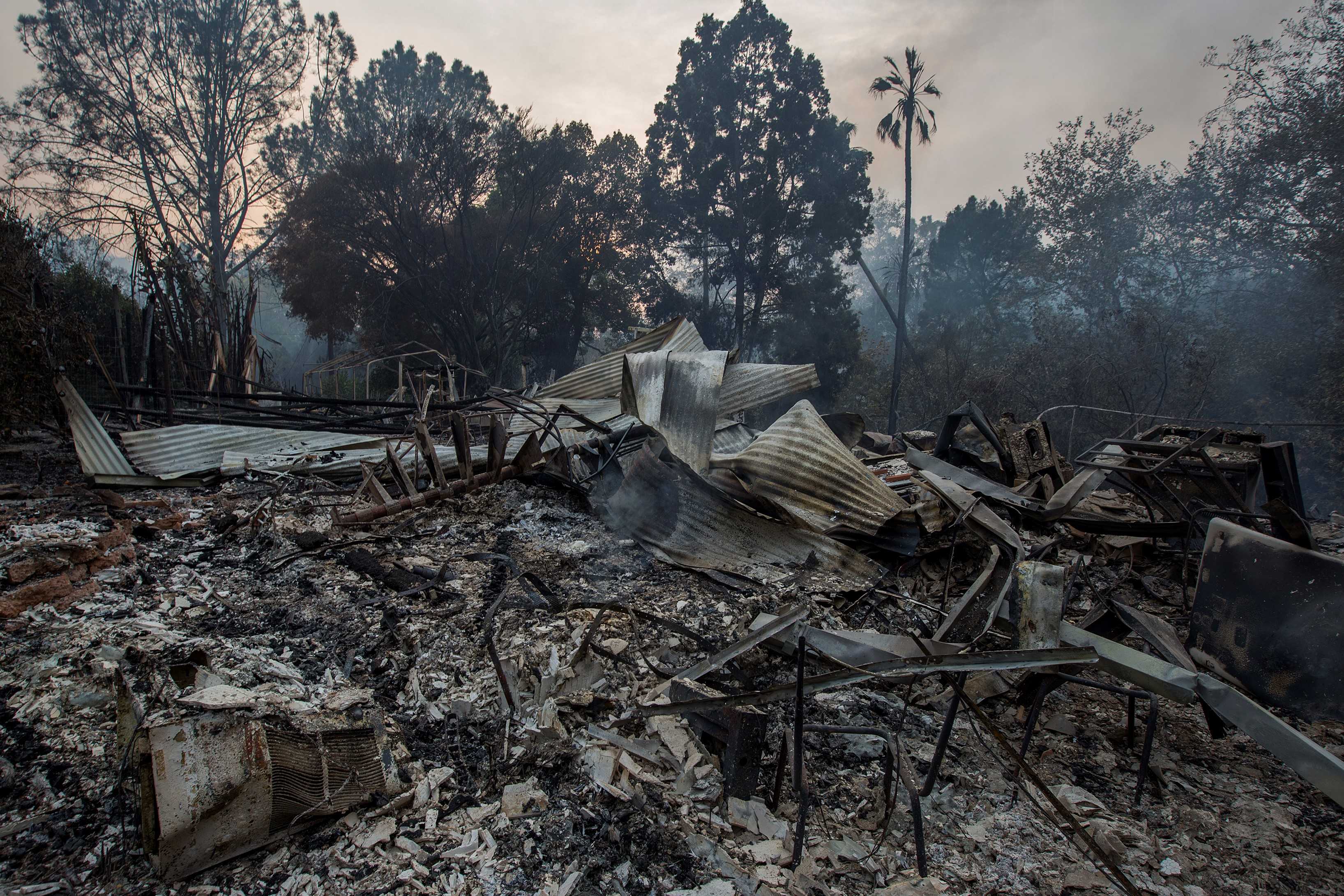 Wildfire evacuees worry about homes as holidays approach