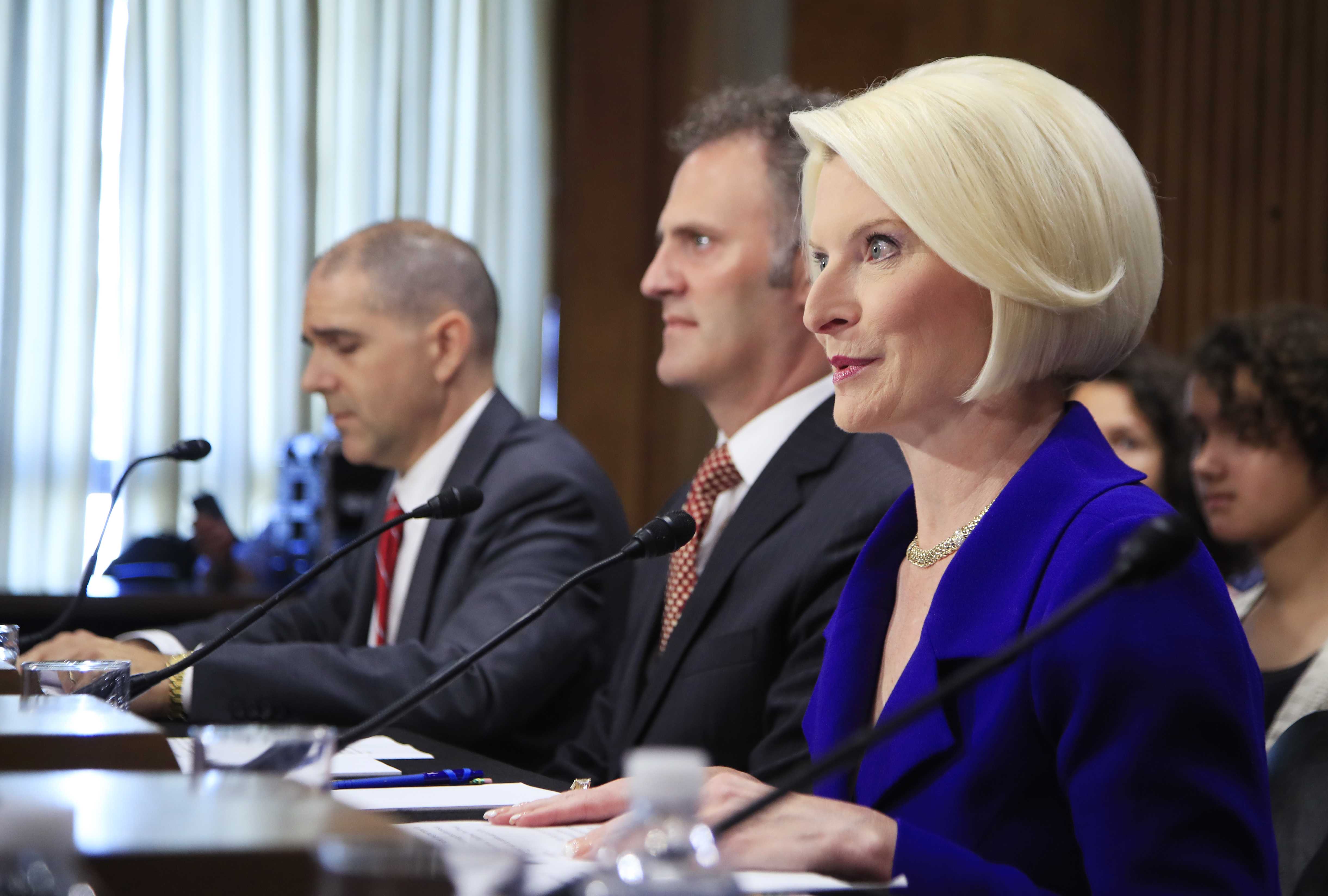 Callista Gingrich casts Trump as guardian of the environment