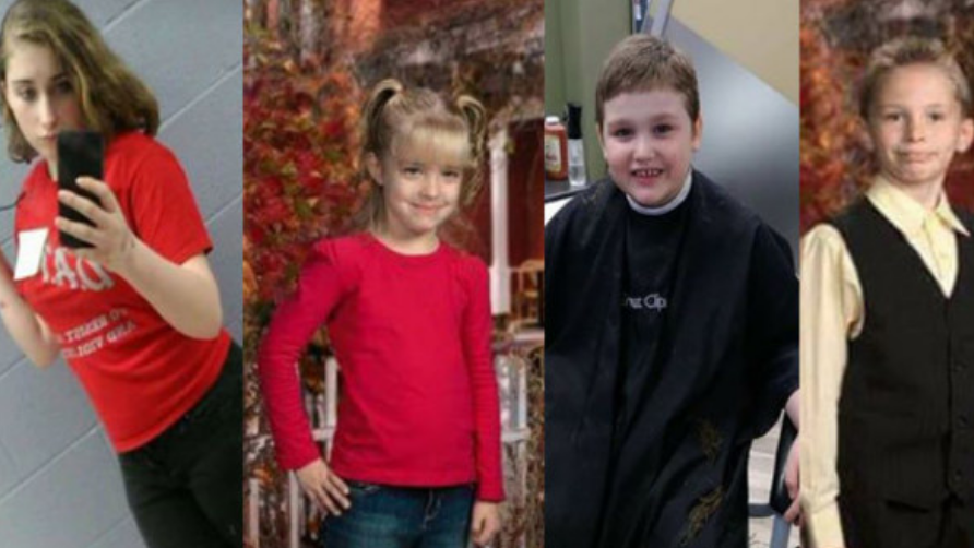 4 abducted kids believed to be traveling to Florida with armed