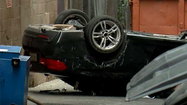 Second car falls from same Austin, TX parking garage, seriously injuring the driver