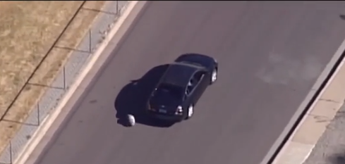 Car used in pursuit taken from Albuquerque family