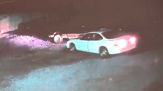 Caught on cam: Car meant for a veteran stolen hours before the surprise