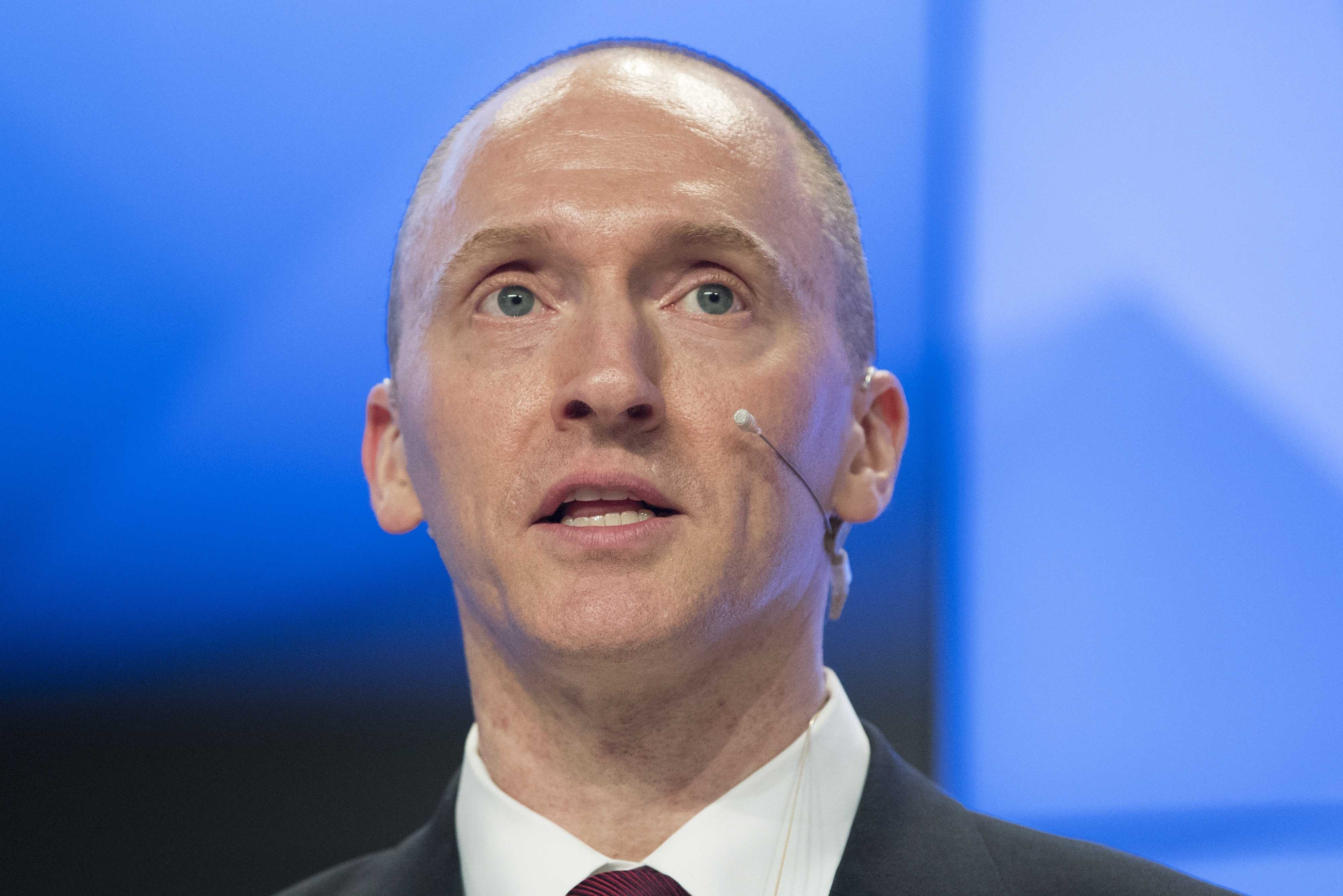 Carter Page says he mentioned his Russia trip to 'a few people' on Trump campaign