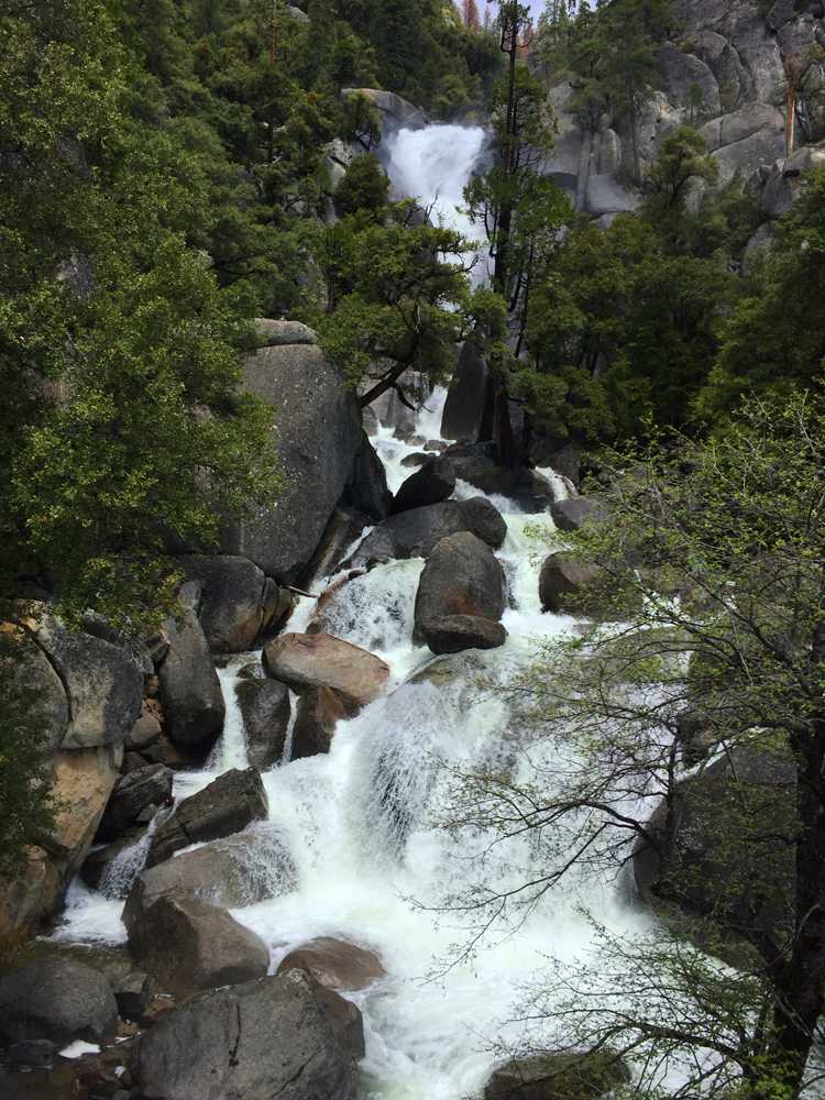 Cascade Fall Cascade Fall in Yosemite National Park on Monday, May 8, 2017.