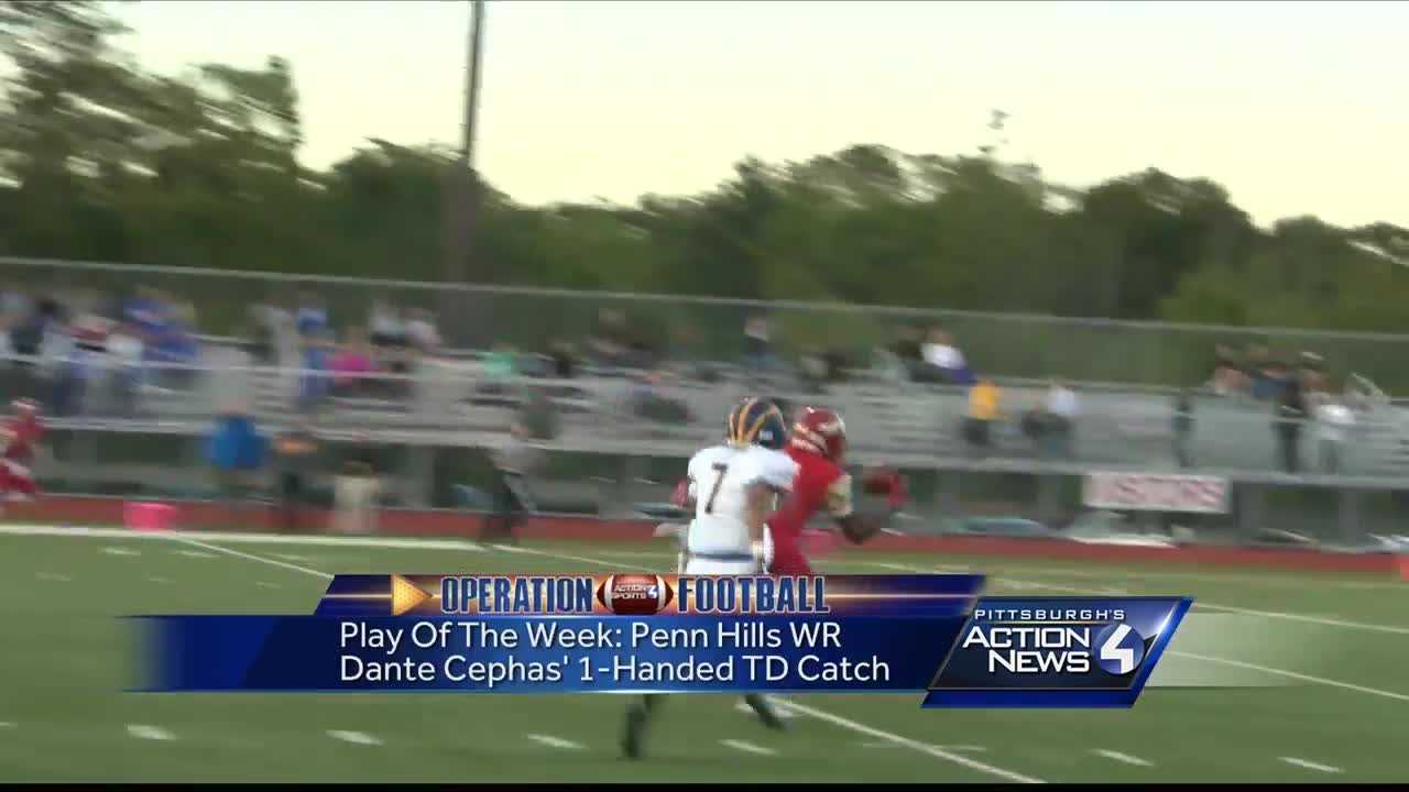 Play of the Week: Dante Cephas' 1-handed touchdown catch for Penn Hills