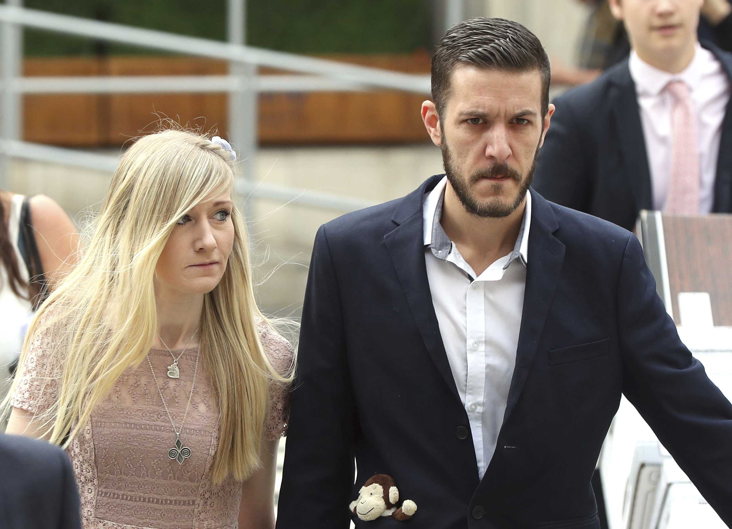 Baby Charlie Gard’s parents storm out of UK court