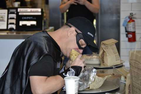 Over 426 days and counting: Bruce Wayne sets Chipotle record