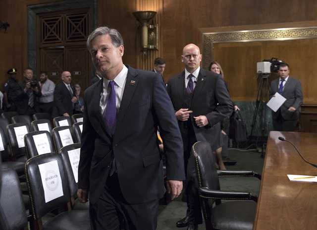 WATCH LIVE: Senate hearing with FBI director nominee Christopher Wray