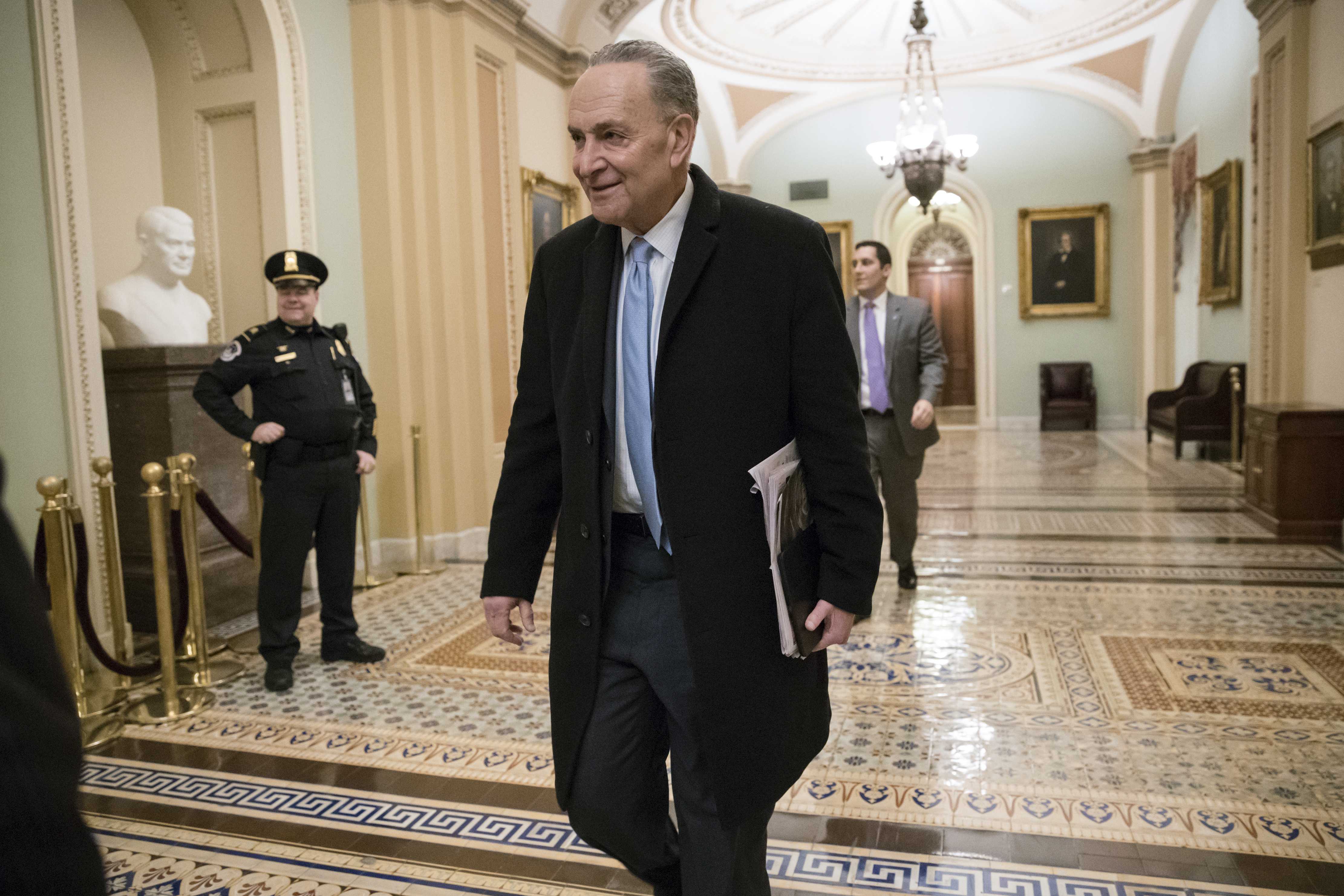 Senate's top Dem dismisses White House's 'wish list' immigration plan