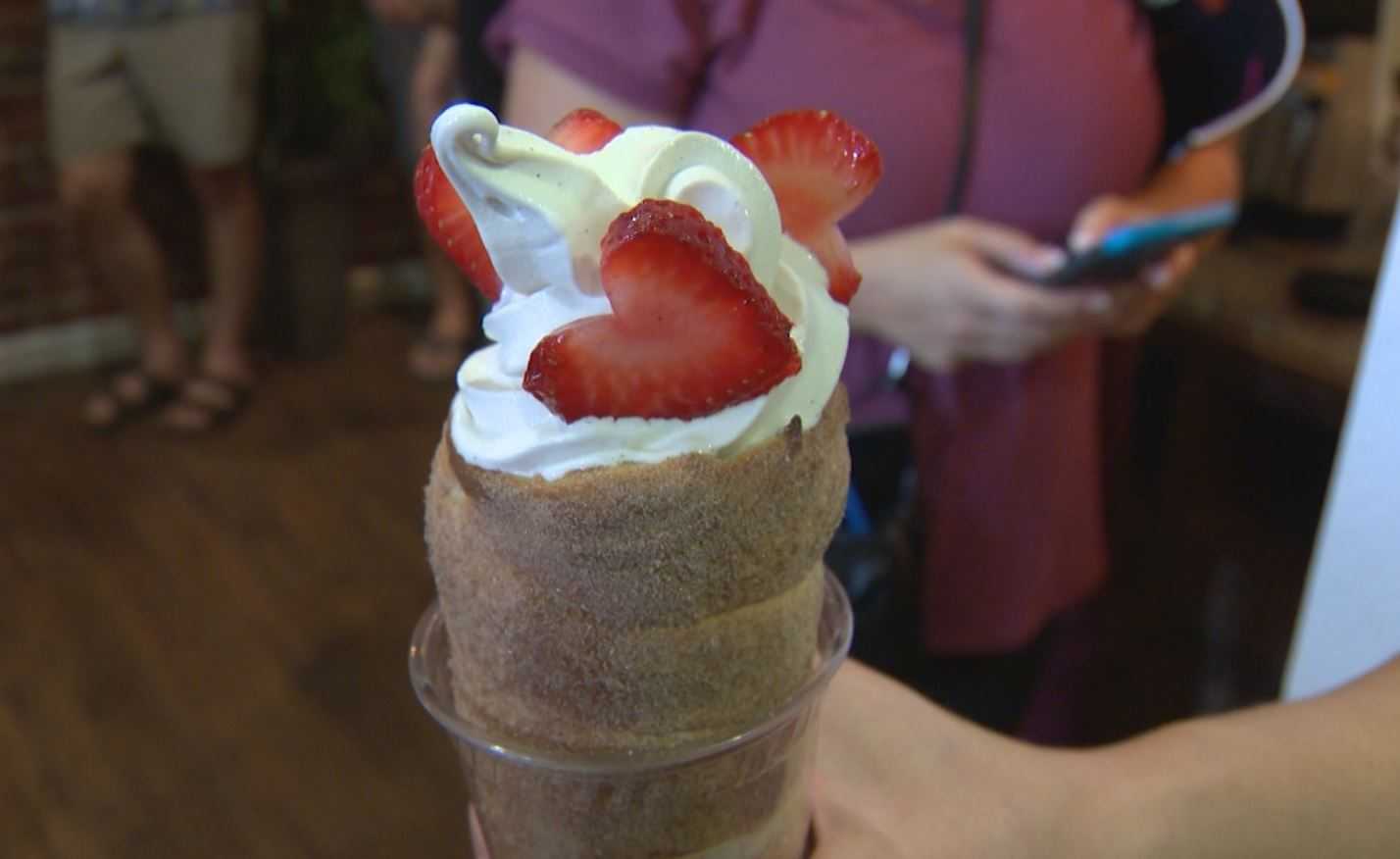 These churro-like cones in Folsom will make your mouth water