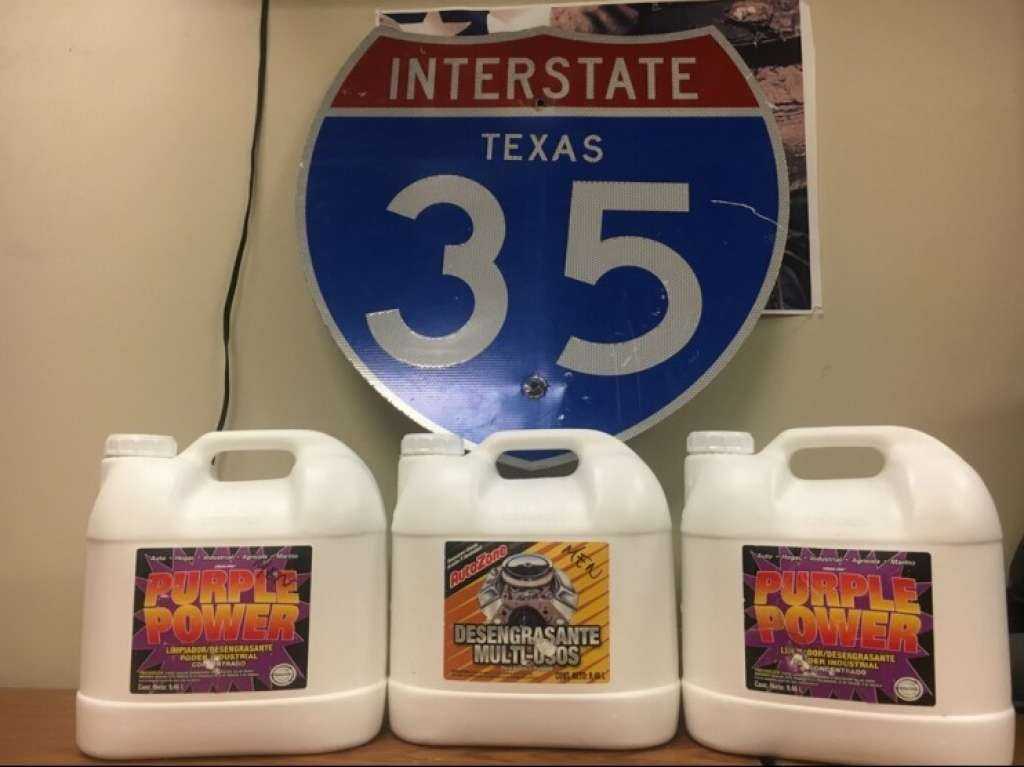 Police discover $2 million of liquid meth in cleaning jugs during traffic stop