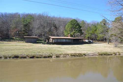 Burned former home of President Clinton a total loss
