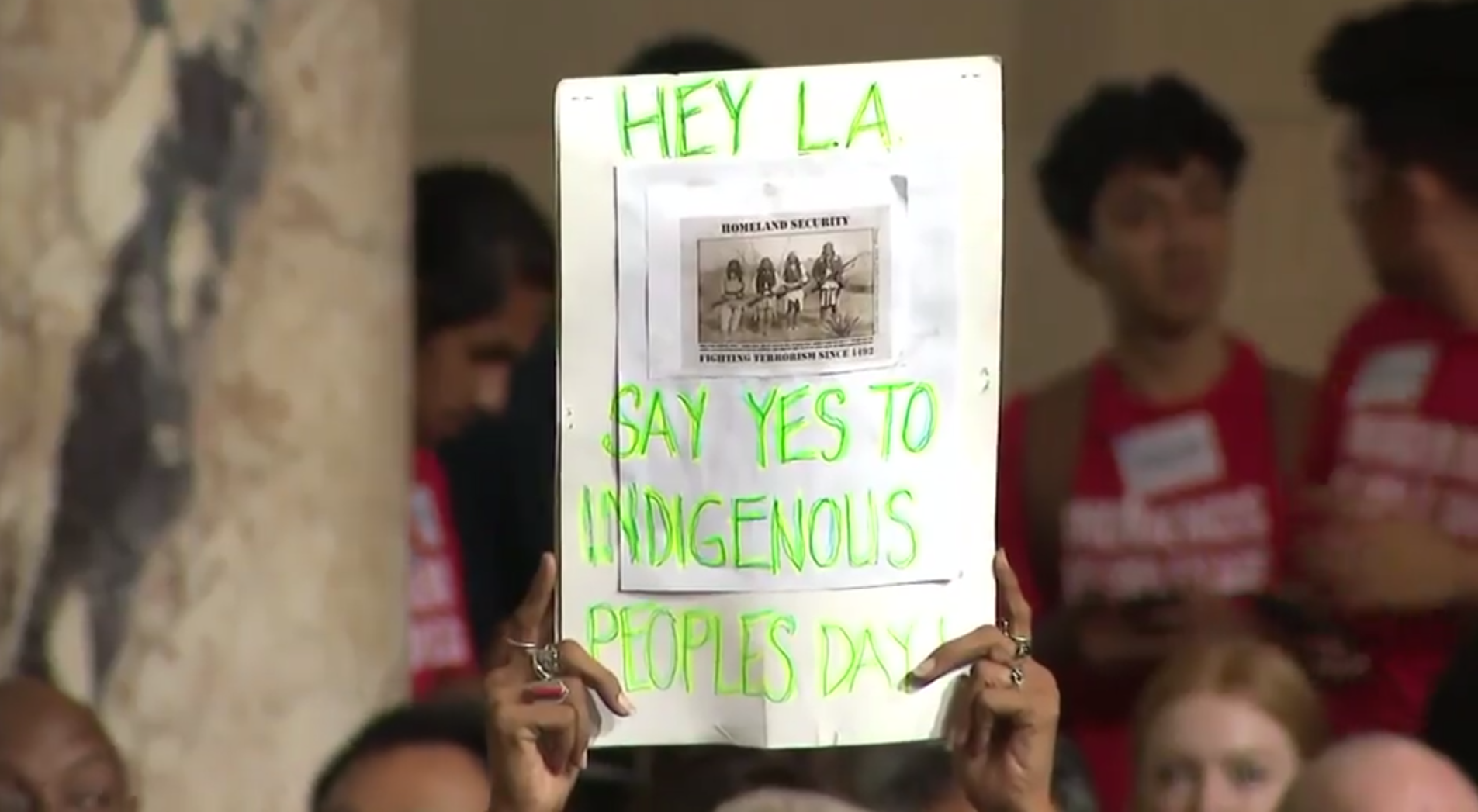 Los Angeles votes to replace Columbus Day with Indigenous Peoples Day