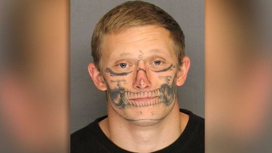 Inmate with skull face tattoo missing from San Joaquin County work crew Inmate with skull face tattoo missing from San Joaquin County work crew